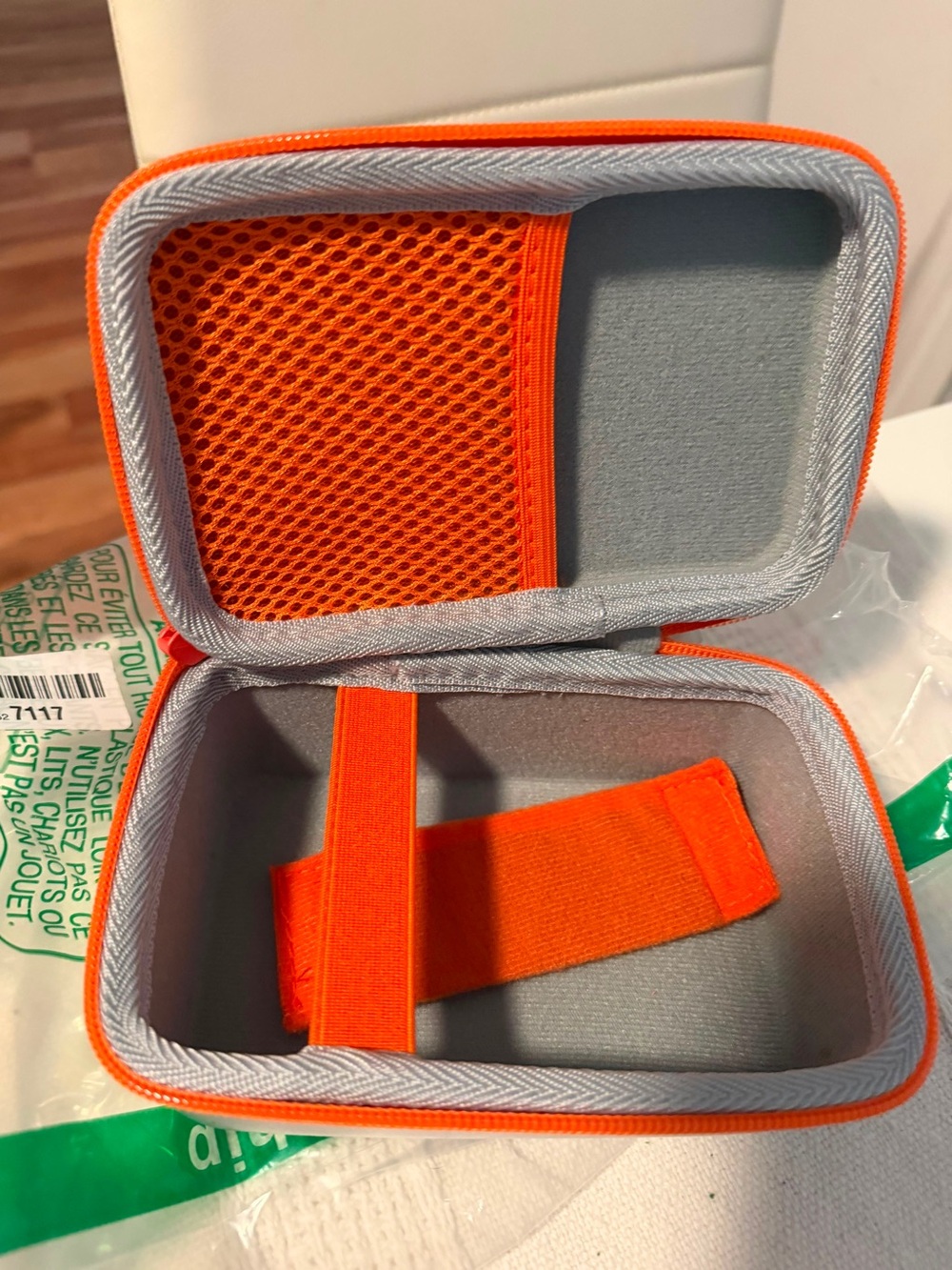 Portable Orange EVA Hard Case for Cell Phones & Accessories